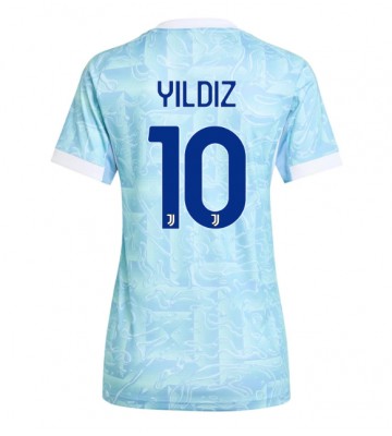 Juventus Kenan Yildiz #10 Udebanetrøje Dame 2025-26 Kort ærmer